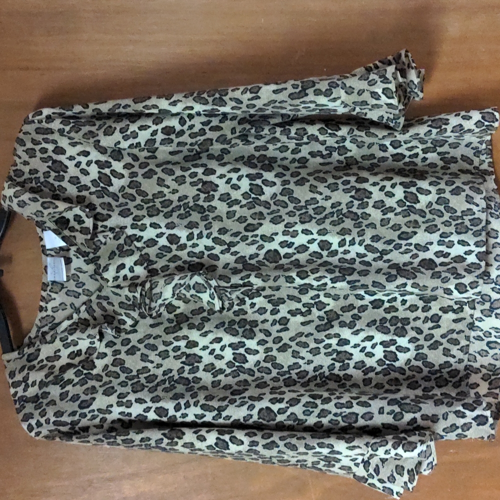 Emma James animal print blouse